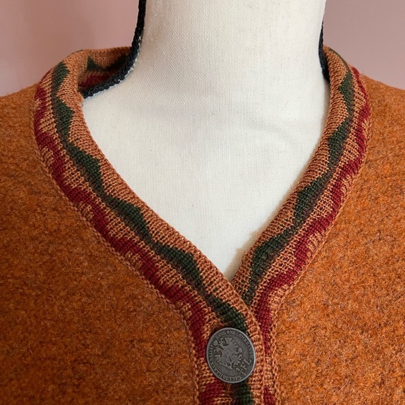 Vintage Giesswein Boiled Wool Cardigan Jacket - Picture 5 of 13